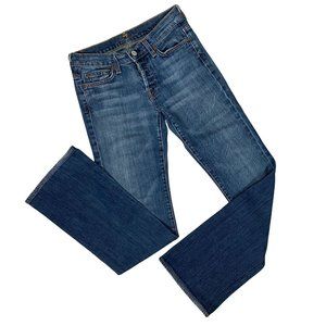 7-For-All-Mankind Low-rise Jeans - Size 26